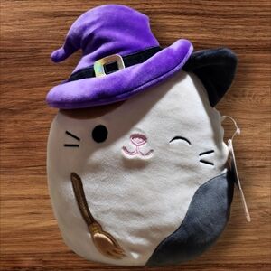 Squishmallows 8" Cam the Cat Witch